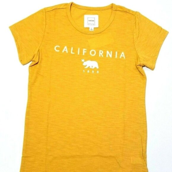 Reflex Women's T-shirt Embroidered‎ California Logo - Picture 1 of 5